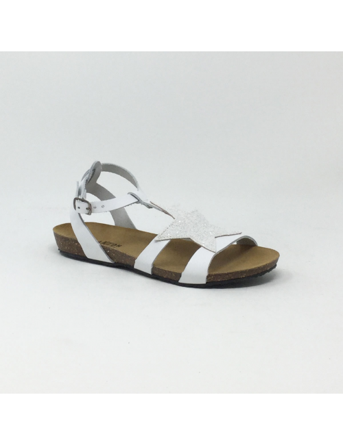 PLAKTON MAN STAR  GLITTER BLANC