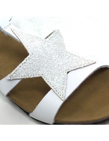 PLAKTON MAN STAR  GLITTER BLANC